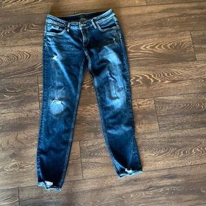 Silver Boyfriend Jeans